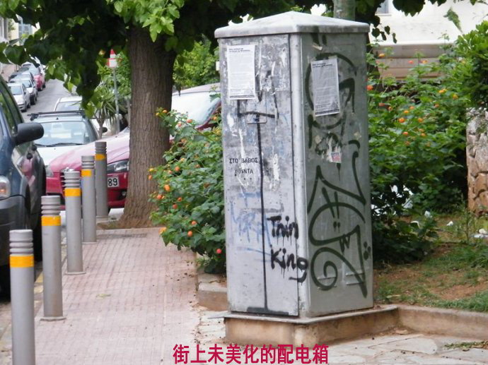Not 配電箱影響市容，但你不知道如何美化它。