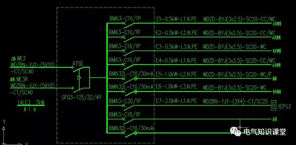 配電箱系統(tǒng)圖中的字母是什么意思？教你如何閱讀配電箱系統(tǒng)圖！
